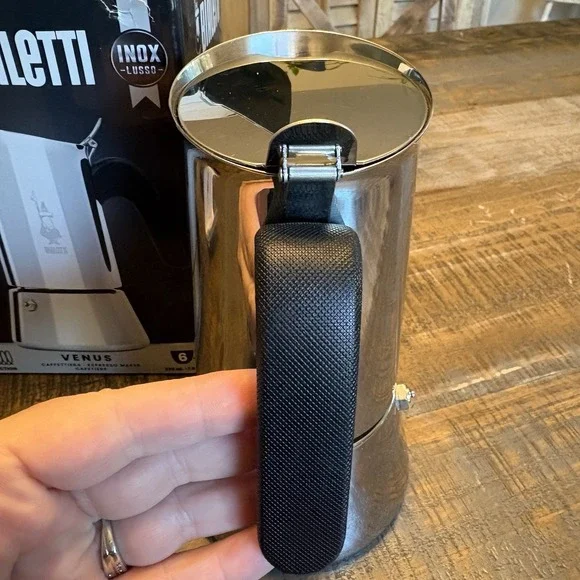 Bialetti Venus Coffee Espresso Maker 6 Cups Induction Stainless 00007255 - Picture 5 of 16